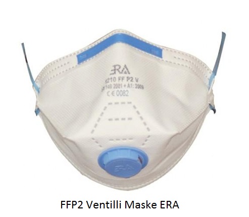 FFP2 Ventilli Toz Maske 1210 ERA