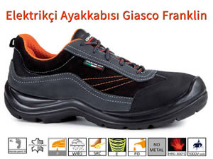 Elektrikçi Ayakkabısı Giasco Franklin İthal İş Ayakkabısı